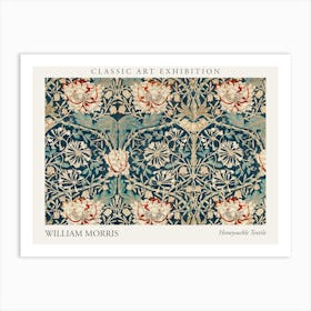 Honeysuckle Textile, William Morris Poster Art Print