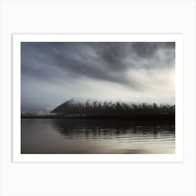 Glacier Lake Art Print