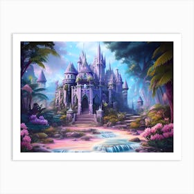 Fairytale Castle 15 Art Print