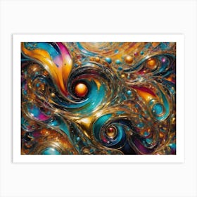 Abstract Painting 12 Art Print