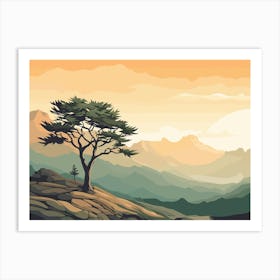 Landscape Painting Art Print