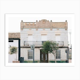 Old Spanish Building // Valencia Travel Photography Art Print