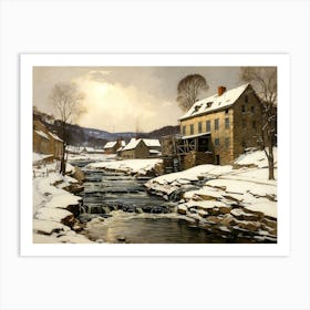 Winter Scene 2 Art Print