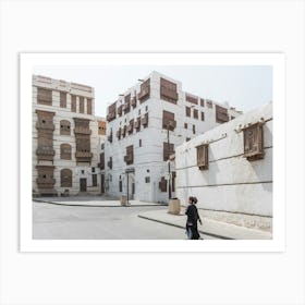 Jeddag Old City In Saudi Arabia Art Print