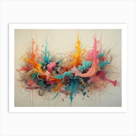 Abstract Painting Art Print