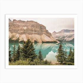 Rustic Mountain Lake Art Print