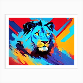 Lion 10 Art Print