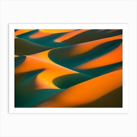 Sand Dunes 2 Art Print