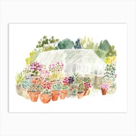 Greenhouse Art Print