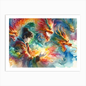 Chinese Dragon 6 Art Print