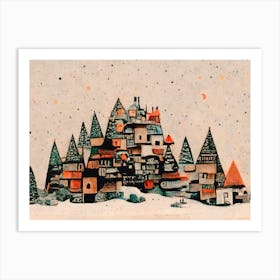 Tiny Town Art Print