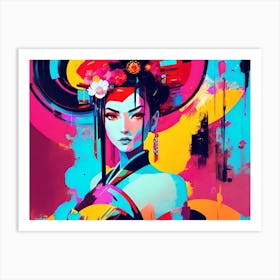 Chinese Woman 6 Art Print