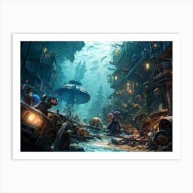 Subterranean Sideshow Art Print