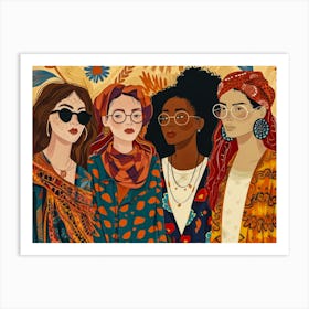 Women Of Color 8 Art Print