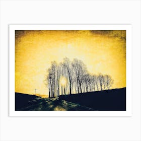 Winter Sunrise Art Print