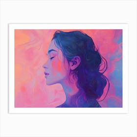 Portrait Of A Woman 68 Art Print