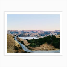 California Sunset Art Print