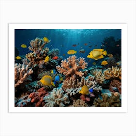 Coral Reef Art Print