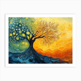 Two Seasons Art Print