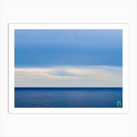 Blue Sky Over The Ocean 20220908287pub Art Print