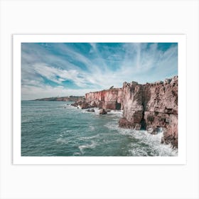 Cliffs Of Portugal Art Print