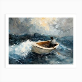 Contemporary Artwork Inspired By Winslow Homer 4 Art Print