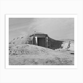 Cellar Used For Potatoes, Canned Goods, Etc, On Black Canyon Project Farm, Canyon County, Idaho By Russell Lee Art Print