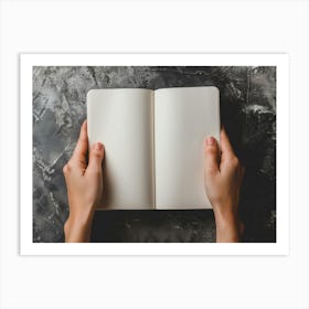 Blank Book (14) Art Print