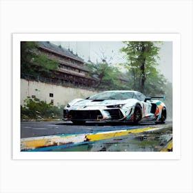 Lamborghini 222 Art Print