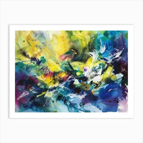 Abstract Painting 2226 Art Print