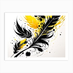 Feathers 1 Art Print