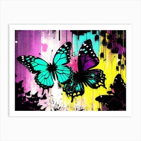 Butterfly Painting 108 Art Print