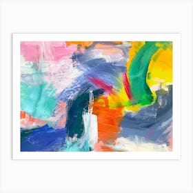 Modern Abstract Painting ii Art Print