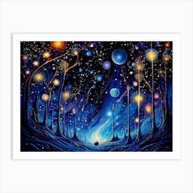 Starry Night 11 Art Print