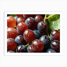 Grapes Art Print