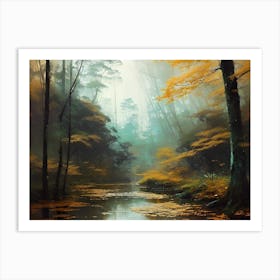 Autumn Forest 18 Art Print