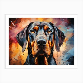 Paws And Paintbrushes Art Print