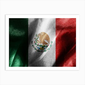 Flag Of Mexico 1 Art Print