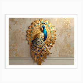 Peacock Wall Art 4 Art Print