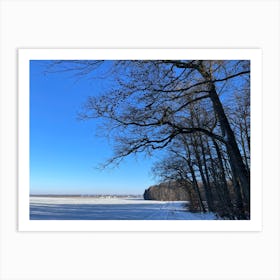 Winter Landscape 12 Art Print