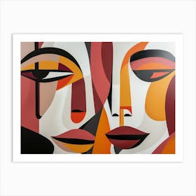 'Two Faces' 2 Art Print