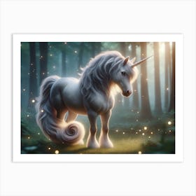 Fantasy Magical Unicorn Art Print