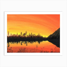 Sunset Art Print