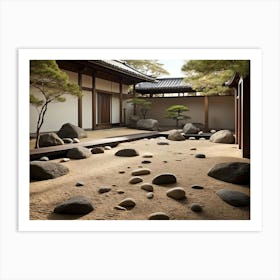 Japanese Garden 2 Art Print