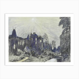 Houses On The Laan Van Nieuw Oosteinde In Voorburg, Theo Van Hoytema Art Print