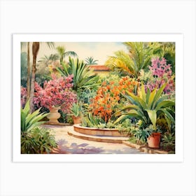 California Garden Art Print