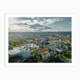 Bocconi University Milano. Milan City Skyline Prints | Europe Art Print