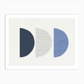 Abstract Art - Bl05 Art Print