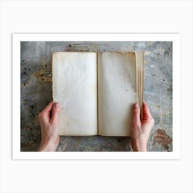 Blank Book (17) Art Print