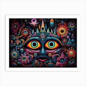 Eye Of The Gods Art Print